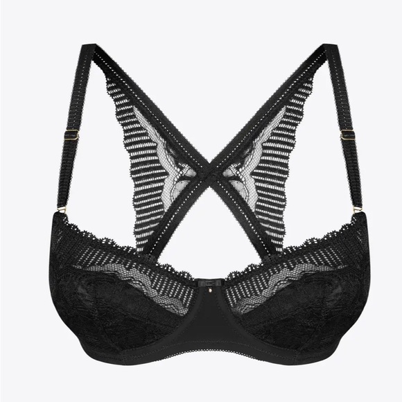 RED - Change Mariah Lace Balconette Bra with Wire - Size 28G - Picture 3 of 14